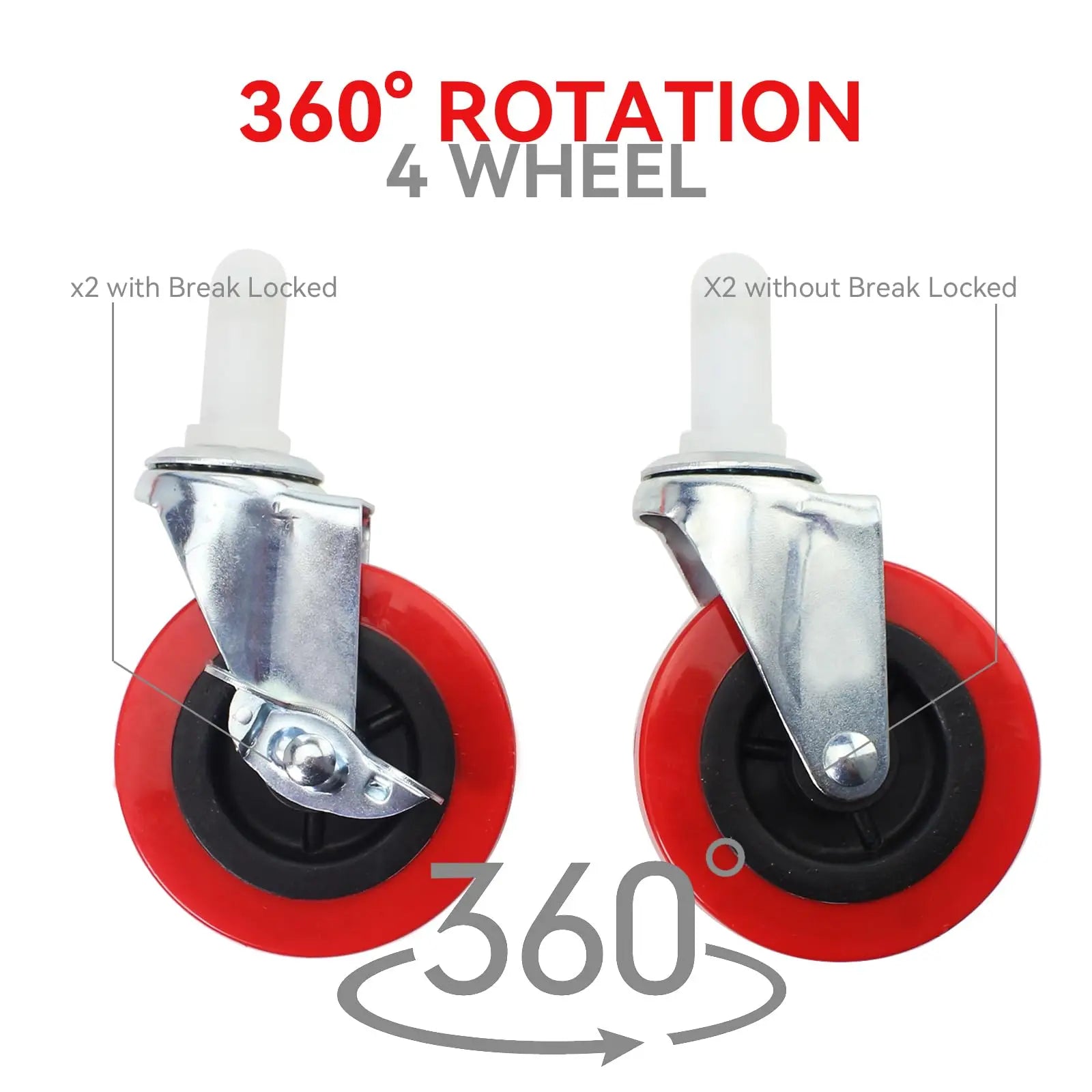 Detailing Cart with Wheels